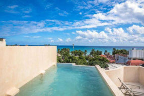 Breathtaking PH 5thAV ocean view private pool roof